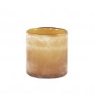 Tell Me More Frost Candleholder M Amber