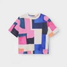 Dedicated T-Shirt Vadstena Abstract Block Multi Color