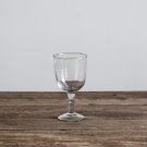 Tell Me More Galette Wine Glass Low Clear