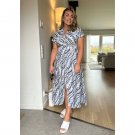 Isay Gyta Dress Blue Waves