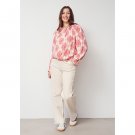 Isay Tanna Blouse Red Floral