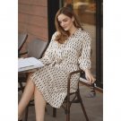 Isay Ane Shirt Dress Sand w/Black Drops