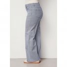 Isay Como Stripe Wide Pant Blue Pinstripe