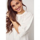 Isay Cara S/S Blouse Broken White