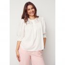 Isay Cara S/S Blouse Broken White