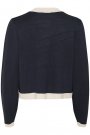 Cultureaio Annemarie Cardigan Dress Blues Solid