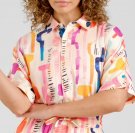 Dedicated Shirt Alsvik Sumer Abstract Multi Colours