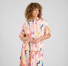 Dedicated Shirt Alsvik Sumer Abstract Multi Colours