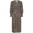 ISAY ANE V-NECK DRESS BLACK DROPS