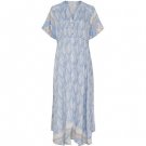 ISAY ANE NEW DRESS LIGHT BLUE BORDER PAISLEY