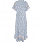 ISAY ANE NEW DRESS LIGHT BLUE BORDER PAISLEY