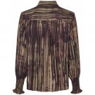 ISAY ANE SMOCK SHIRT AUBERGINE FLOW