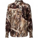 ISAY ANE SMOCK SHIRT BROWN DRAWING