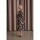 ISAY ANE V-NECK DRESS BLACK W CREAM