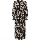 ISAY ANE V-NECK DRESS BLACK W CREAM