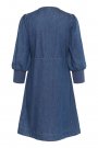 CULTURE ARPA SHORT DRESS DARK BLUE WASH