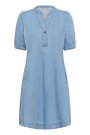 CULTURE BERTELINE ARPA SS DRESS LIGHT BLUE WASH