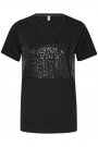 Culture Gith Sequin T-Shirt Black