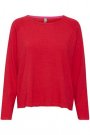Culture Annemarie Solid Jumper Chinese Red