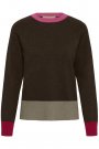 Culture Clare Annemarie Pullover Coffee Bean