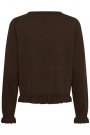 Culture Clare Annemarie Frill Vneck Coffee Bean