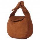 O My Bag Coco Croissant Cognac Suede