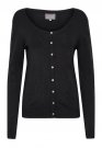 Culture Annemarie Knit Cardigan Black