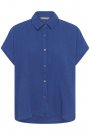 CULTURE MYRA ELINA SS SHIRT NAUTICAL BLUE