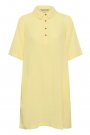 Culture Elina Short Dress Lemon Meringue