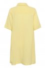 Culture Elina Short Dress Lemon Meringue