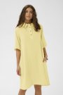 Culture Elina Short Dress Lemon Meringue