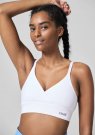 Casall Wrap Sports Bra White