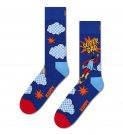 Happy Socks Flying Super Dad Sock Stl 41-46