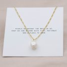 Faith Halsband Guld Sötvattenpärla