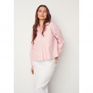 ISAY BELLIS SHIRT JACKET ROSE STRIPES