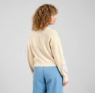 Dedicated Cardigan Kanan Aplication Flower Vanilla White