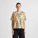 Dedicated T-shirt Vadstena Lemon Branches White