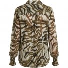 ISAY LOTTA SMOCK SHIRT KHAKI FLOW