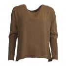 ISAY MONJA O-NECK PULLOVER DEEP GOLD