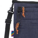 Small Flap Shoulder Bag - Navy