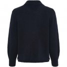 Isay Anna Colar Cardigan Navy Melange