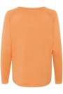 Culture Annemarie Solid Jumper Russet Orange Melange