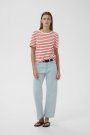 InWear PfiaIW Gathering Tshirt Red Slim ST