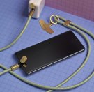 Phone Cable Lanyard Blue