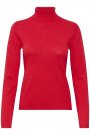 Culture Annemarie Roll Neck Chinese Red