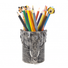 Quail Ceramics Elephant Pencil Pot