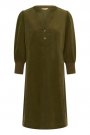 CULTURE RHAENA DRESS BURNT OLIVE