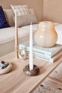 Oyoy Savi Marble Candleholder Small Choko