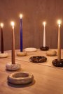 Oyoy Savi Marble Candleholder Small Choko