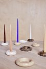 Oyoy Savi Marble Candleholder Large Choko